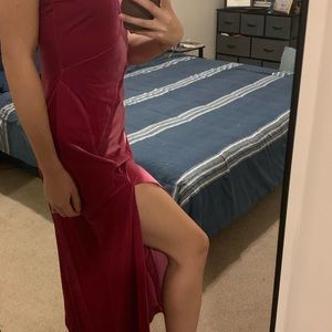 Long Fuchsia Dress from Free People
